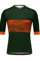 SANTINI Tricou de ciclism cu mânecă scurtă - BOSCO MTB - verde/portocaliu