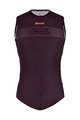 SANTINI Tricou de ciclism cu mânecă scurtă - 1965 - bordo