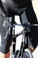 SANTINI Pantaloni de ciclism 3/4 cu bretele - ADAPT 3/4 WINTER - negru
