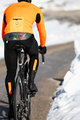 SANTINI Pantaloni de ciclism lungi cu bretele - VEGA GRIDO WINTER - gri/negru