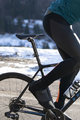 SANTINI Pantaloni de ciclism lungi cu bretele - VEGA GRIDO WINTER - gri/negru