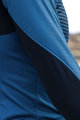SANTINI Jachetă termoizolantă de ciclism - COLORE - albastru