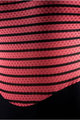 SANTINI Pantaloni de ciclism lungi cu bretele - CORAL BENGAL LADY - negru/roz