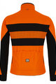 SANTINI Jachetă termoizolantă de ciclism - COLORE BENGAL WINTER - portocaliu