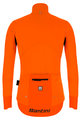 SANTINI Jachetă termoizolantă de ciclism - VEGA XTREME - portocaliu