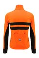 SANTINI Jachetă termoizolantă de ciclism - COLORE HALO - portocaliu