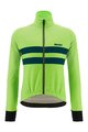 SANTINI Jachetă termoizolantă de ciclism - COLORE HALO - verde