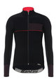 SANTINI Tricou de cilism pentru iarnă cu mânecă lungă - VEGA 2.0 WINTER - roșu/negru