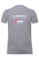 SANTINI Tricou de ciclism cu mânecă scurtă - TREK 2018 - gri
