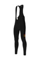 SANTINI Pantaloni de ciclism lungi cu bretele - LA VUELTA '20 WINTER - negru