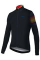SANTINI Tricou de cilism pentru iarnă cu mânecă lungă - LA VUELTA '20 WINTER - negru