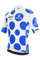 SANTINI Tricou de ciclism cu mânecă scurtă - LA VUELTA 2020 - albastru/alb