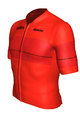 SANTINI Tricou de ciclism cu mânecă scurtă - LA VUELTA 2020 - roșu