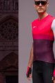 SANTINI Tricou de ciclism cu mânecă scurtă - LA VUELTA 2021 - roșu