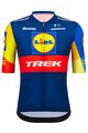 SANTINI Tricou de ciclism cu mânecă scurtă - LIDL TREK 2024 - albastru