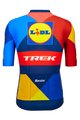 SANTINI Tricou de ciclism cu mânecă scurtă - LIDL TREK 2024 - albastru