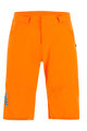 SANTINI Pantaloni scurți de ciclism fără bretele - SELVA MTB - portocaliu