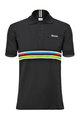 SANTINI Tricou de ciclism cu mânecă scurtă - UCI POLO - negru