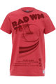 SANTINI Tricou de ciclism cu mânecă scurtă - UCI STORY - roșu/multicolor