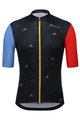 SANTINI Tricou de ciclism cu mânecă scurtă - LA VUELTA 2018 - albastru/negru/roșu