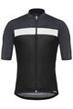 SANTINI Tricou de ciclism cu mânecă scurtă - STILE - gri/negru