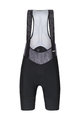 SANTINI Pantaloni scurți de ciclism cu bretele - VOLO LADY  - negru