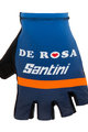 SANTINI Mănuși de ciclism fără degete - DE ROSA 2019 - albastru