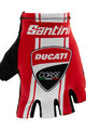 SANTINI Mănuși de ciclism fără degete - DUCATI CORSE 2019 - negru
