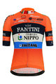 SANTINI Tricou de ciclism cu mânecă scurtă - NIPPO FANTINI 2019 - albastru/negru/portocaliu/alb