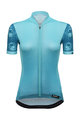 SANTINI Tricou de ciclism cu mânecă scurtă - VOLO LADY - albastru