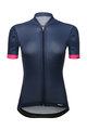 SANTINI Tricou de ciclism cu mânecă scurtă - VOLO LADY - albastru