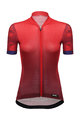 SANTINI Tricou de ciclism cu mânecă scurtă - VOLO LADY - roșu