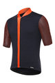 SANTINI Tricou de ciclism cu mânecă scurtă - ORIGINE  - portocaliu/negru
