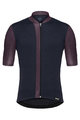 SANTINI Tricou de ciclism cu mânecă scurtă - ORIGINE - negru/bordo
