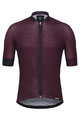 SANTINI Tricou de ciclism cu mânecă scurtă - SOFFIO  - bordo