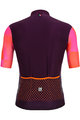SANTINI Tricou de ciclism cu mânecă scurtă - MITO SPILLO - portocaliu/bordo/roz