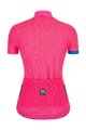 SANTINI Tricou de ciclism cu mânecă scurtă - GIADA HIP LADY - albastru/roz
