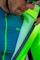 SANTINI Jachetă rezistentă la vânt de ciclism - REDUX VIGOR - verde/negru
