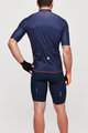 SANTINI Tricou de ciclism cu mânecă scurtă - COLORE - albastru