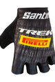 SANTINI Mănuși de ciclism fără degete - TREK PIRELLI 2021 - galben/negru
