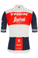 SANTINI Tricou de ciclism cu mânecă scurtă - TREK SEGAFREDO 2021 - roșu/alb/albastru