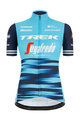 SANTINI Tricou de ciclism cu mânecă scurtă - TREK 2021 LADY - alb/albastru