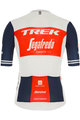 SANTINI Tricou de ciclism cu mânecă scurtă - TREK SEGAFREDO 2021 - alb/albastru/roșu