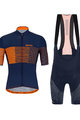 SANTINI Tricoul și pantaloni scurți de ciclism - TONO FRECCIA - albastru
