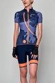 SANTINI Tricou de ciclism cu mânecă scurtă - GIADA MAUI LADY - multicolor/albastru