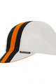 SANTINI Șapcă de ciclism - BENGAL - negru/alb/portocaliu