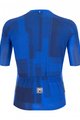 SANTINI Tricoul și pantaloni scurți de ciclism - KARMA KINETIC - albastru