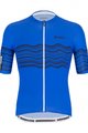 SANTINI Tricoul și pantaloni scurți de ciclism - TONO PROFILO - albastru