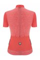 SANTINI Tricoul și pantaloni scurți de ciclism - COLORE PURO LADY - roz/negru