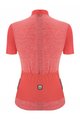 SANTINI Tricoul și pantaloni scurți de ciclism - COLORE PURO LADY - roz/negru